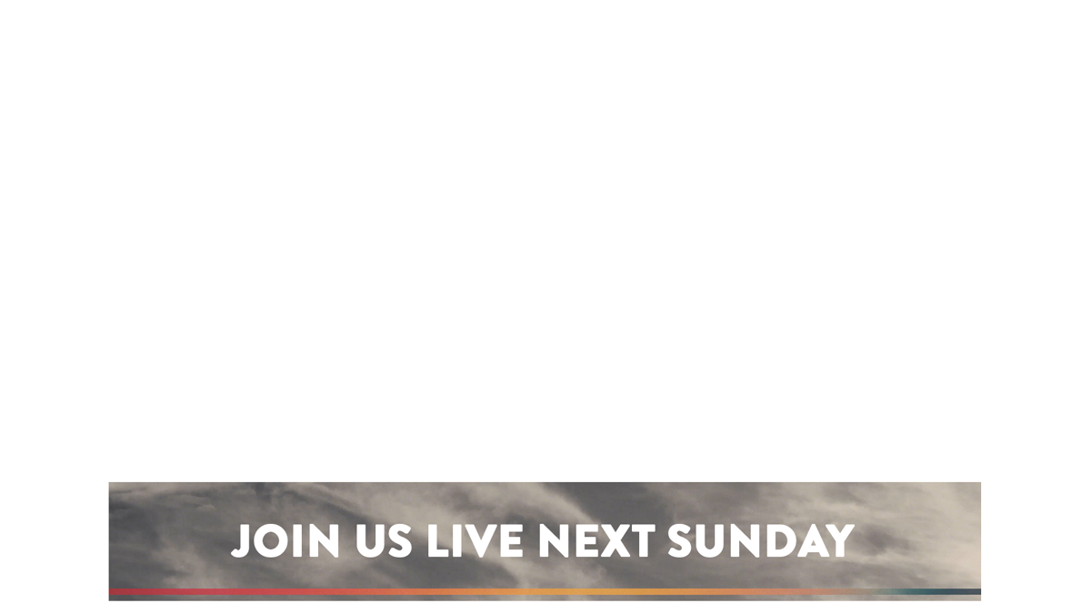 Dream Clouds Lower Third Next Sunday Transparency