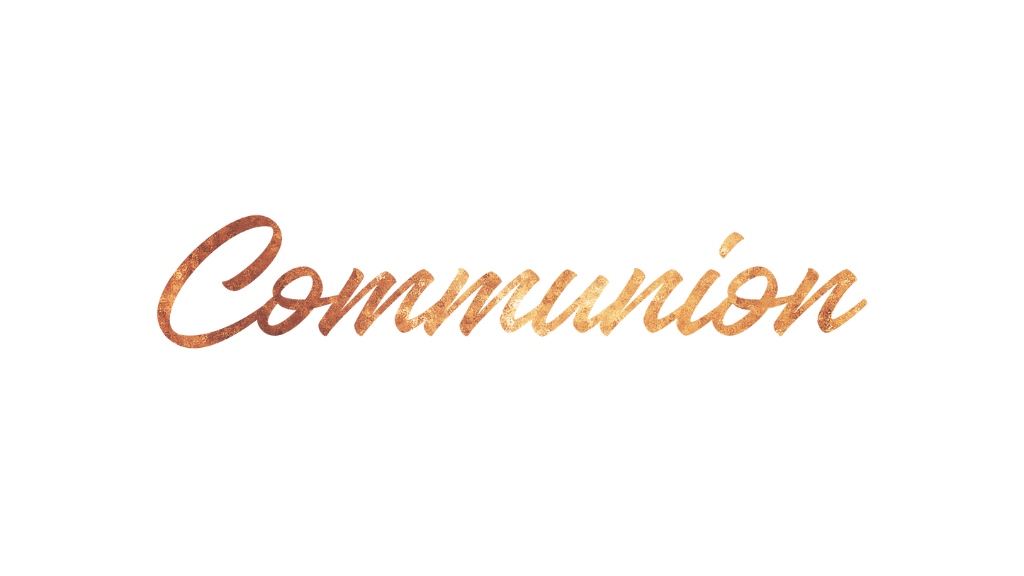 Advent Gold Communion