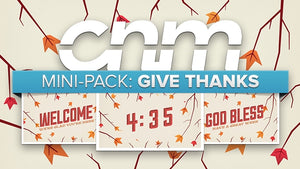 Mini-Pack: Give Thanks