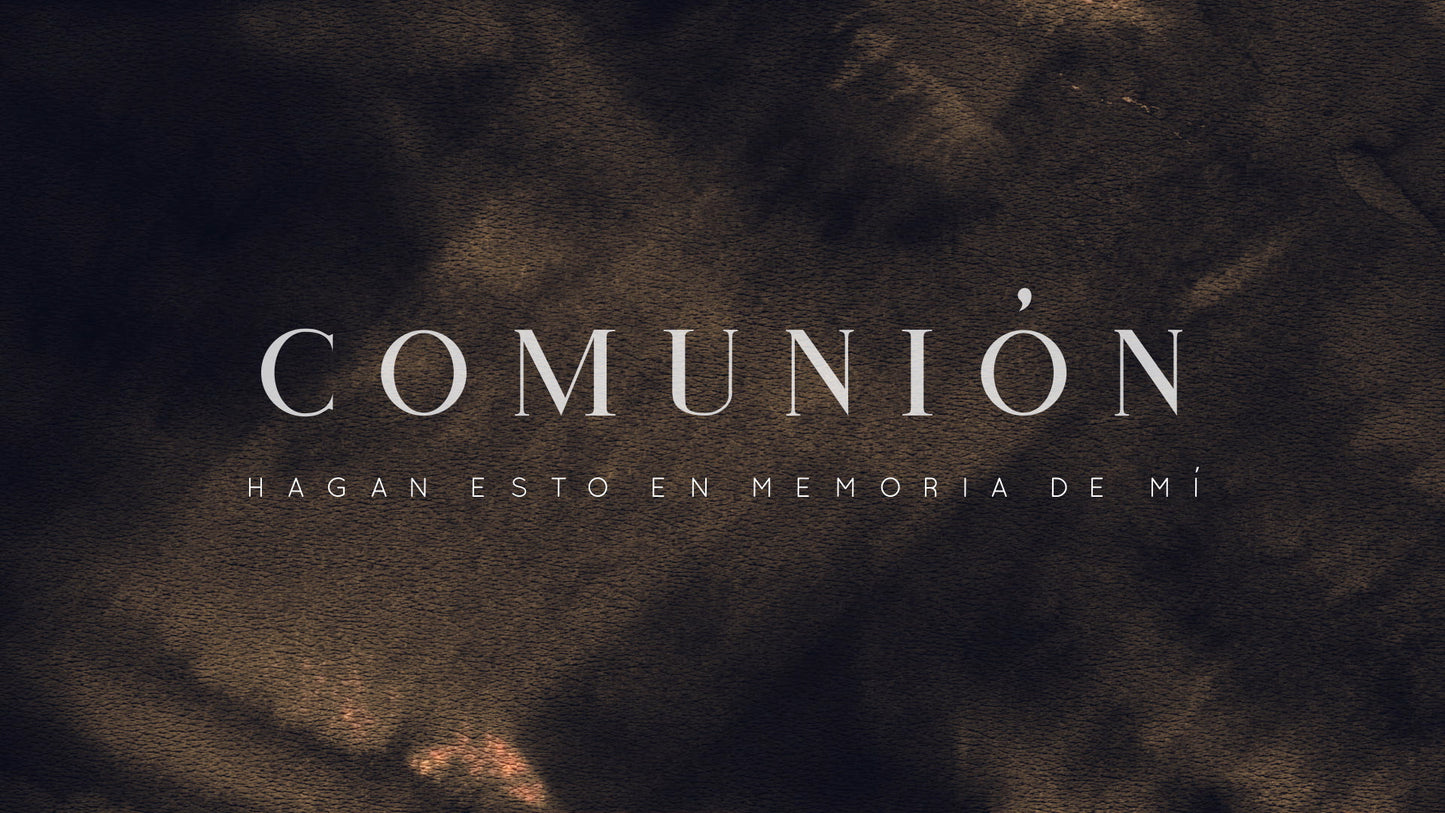 Prayer For Lent Communion Still - Spanish
