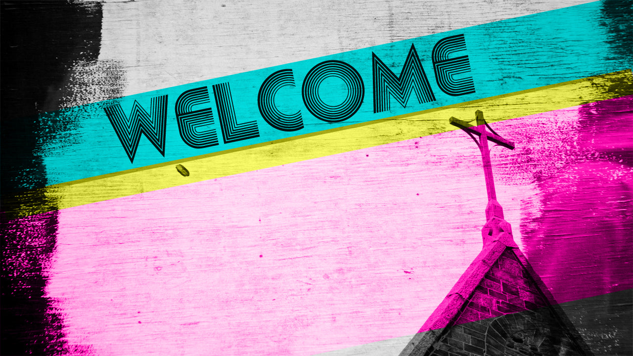 Welcome Steeple Grunge