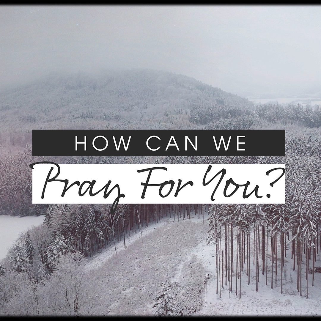 Retro Winter Prayer Editable
