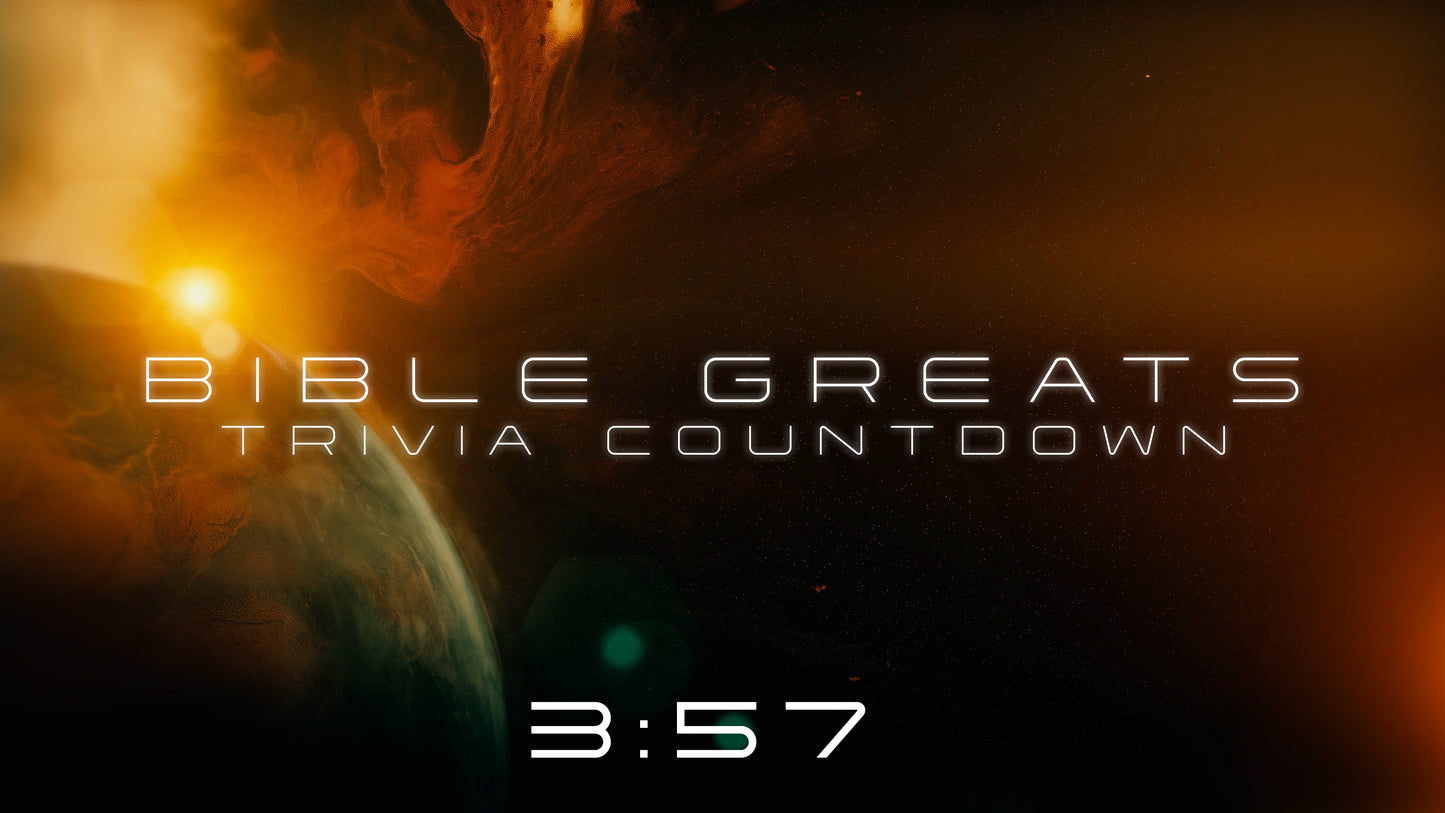 Bible Greats Trivia Countdown