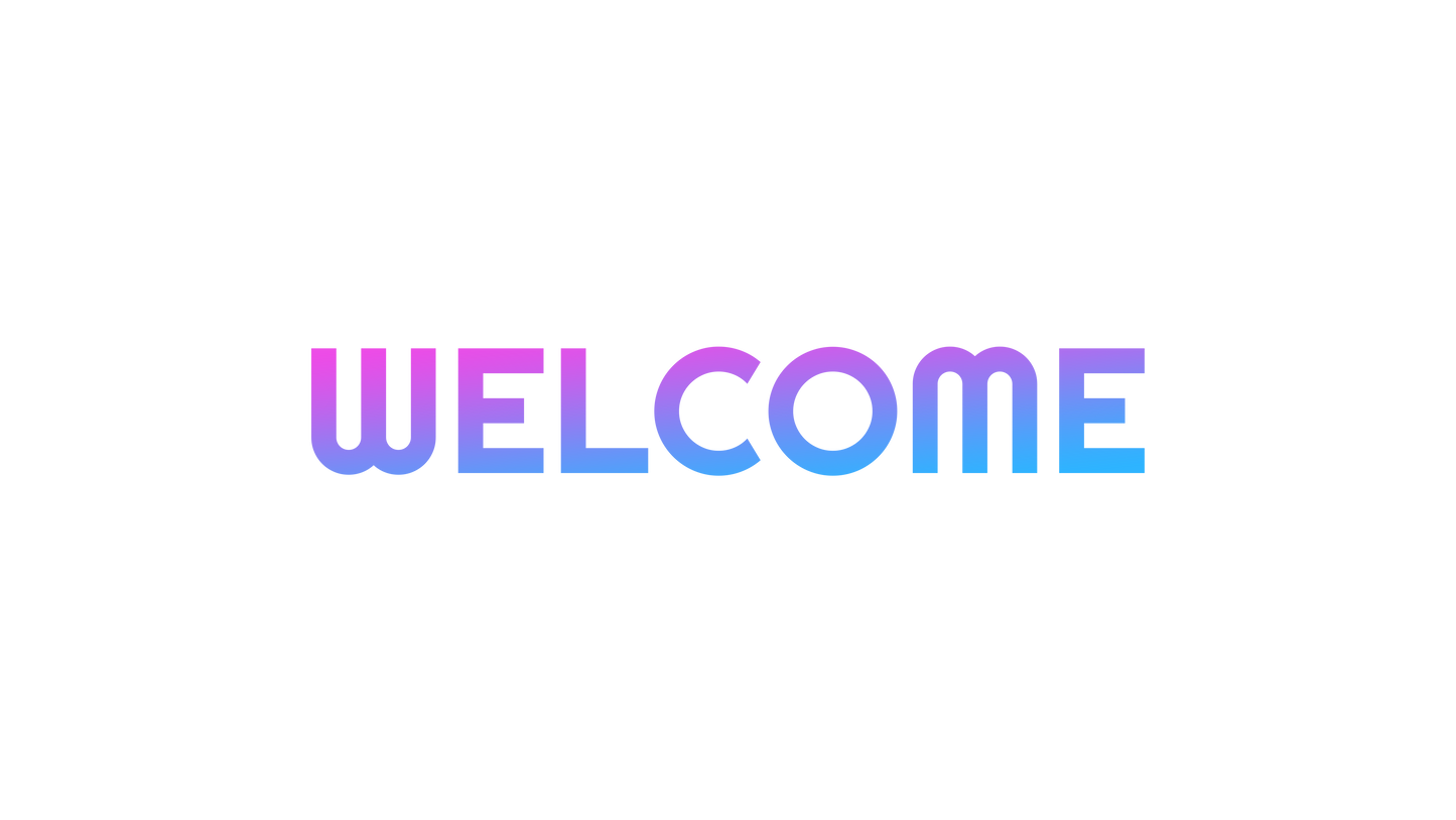 Color Frame Welcome