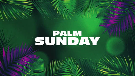 Vibrant Palms Palm Sunday