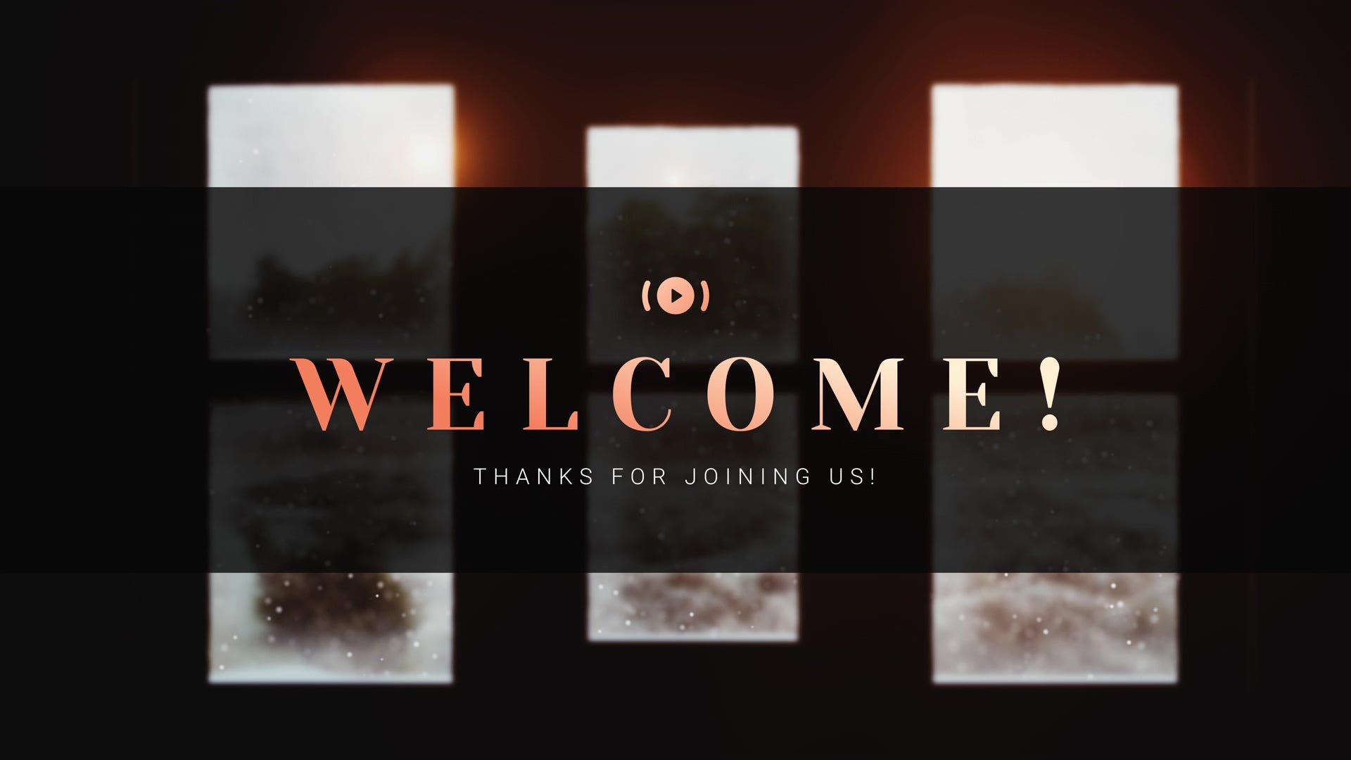 Winter Windows Welcome Stream Motion | Shift Worship