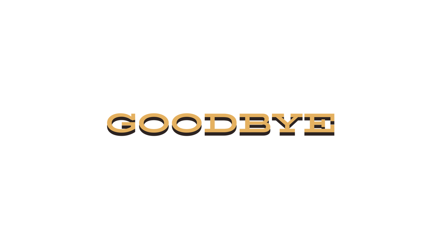 Groovy Goodbye