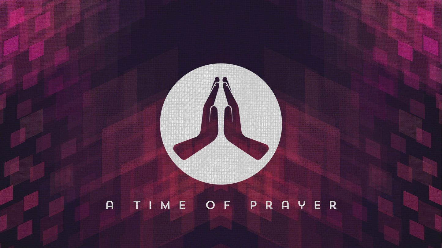 Burlap Patterns Prayer Still