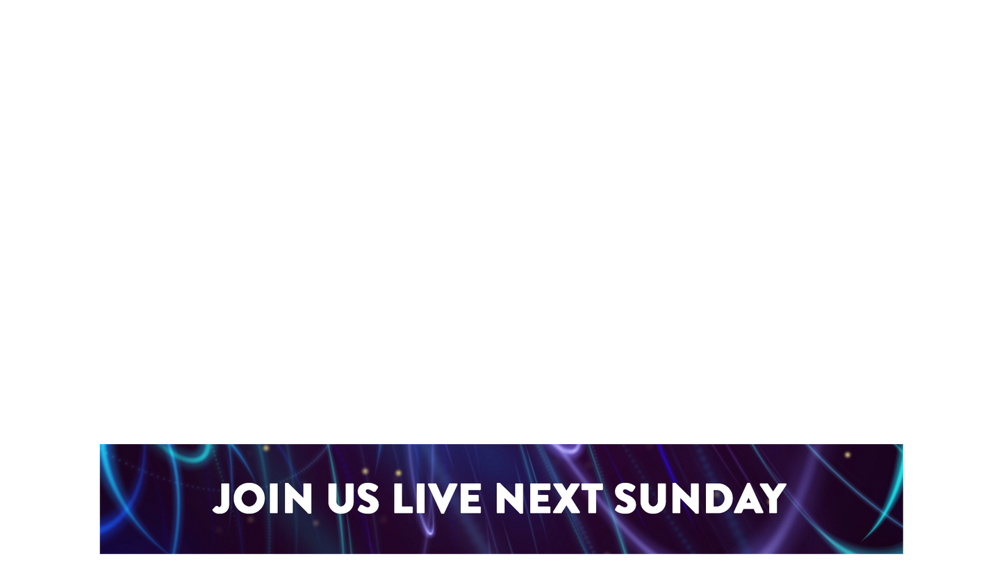 Fractal Glow Lower Third Next Sunday