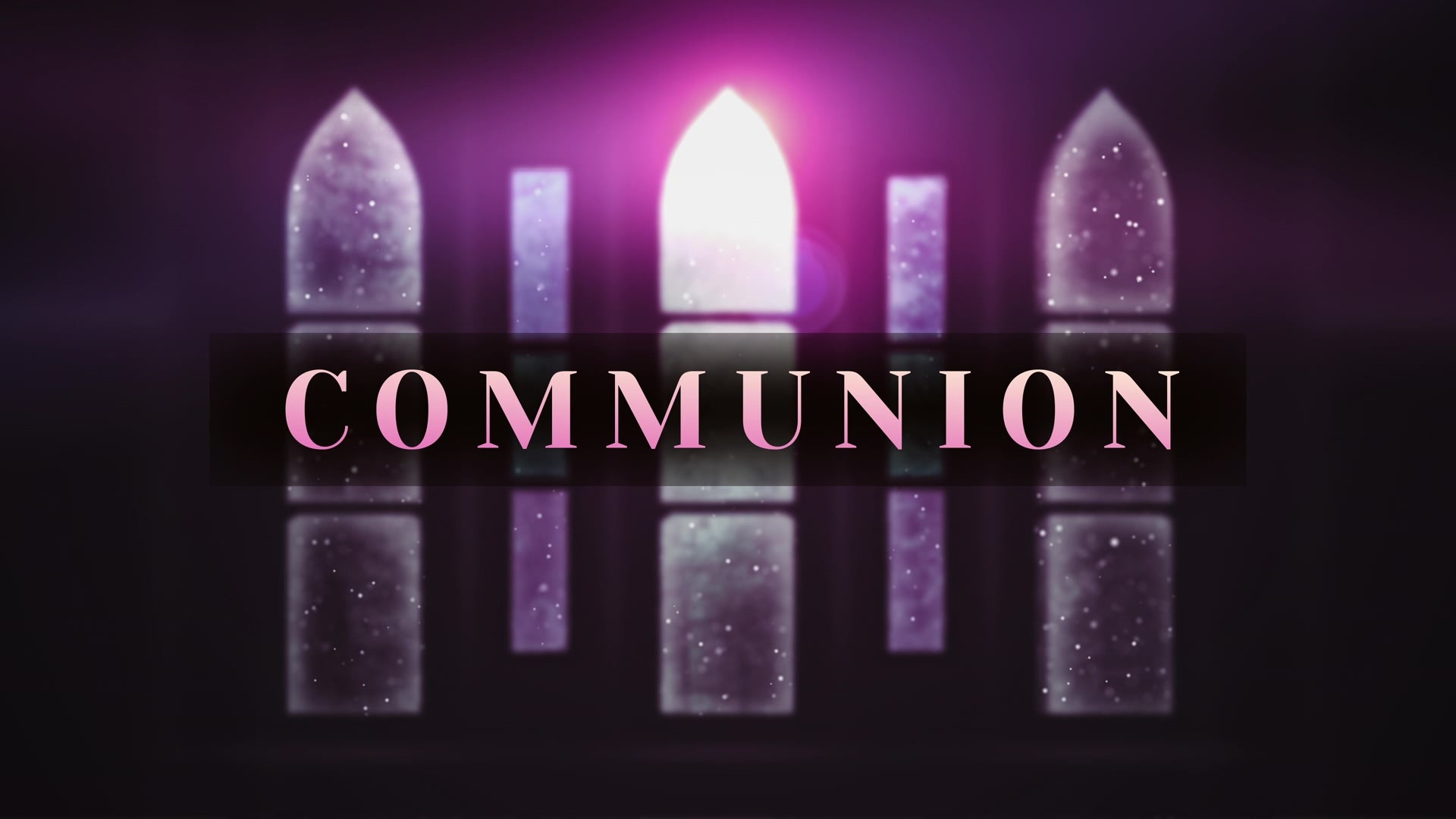 Winter Communion Winter Windows Communion Still | Shift Worship