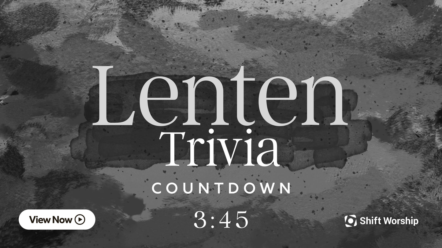 Lenten Trivia Countdown