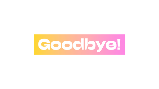 Electric Sunset Goodbye Transparency