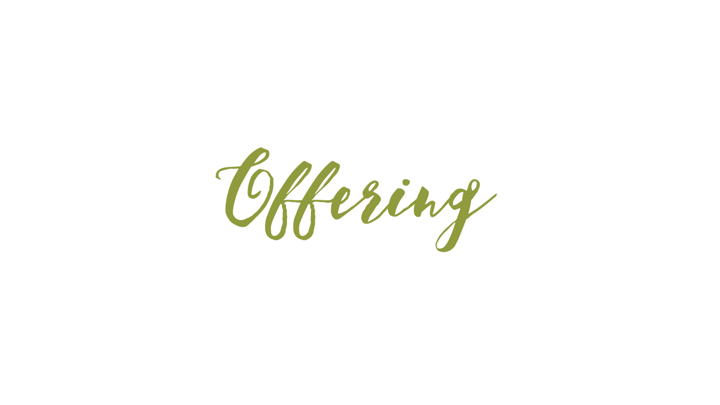 Easter Week Offering