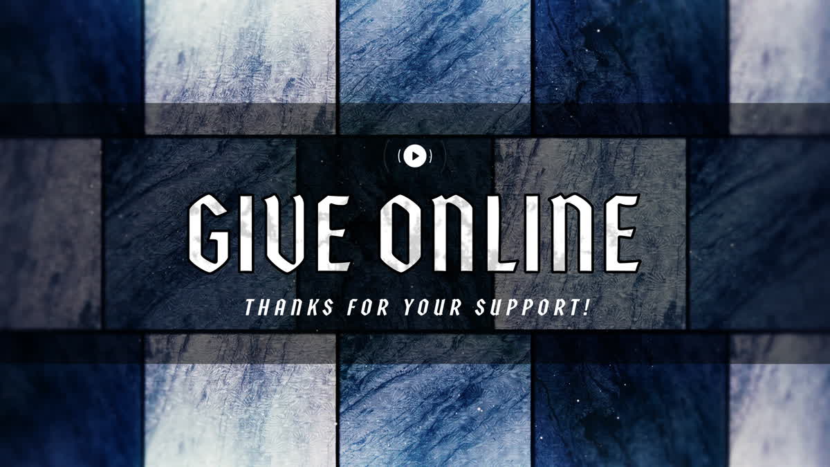 Holy Week Glass Give Stream