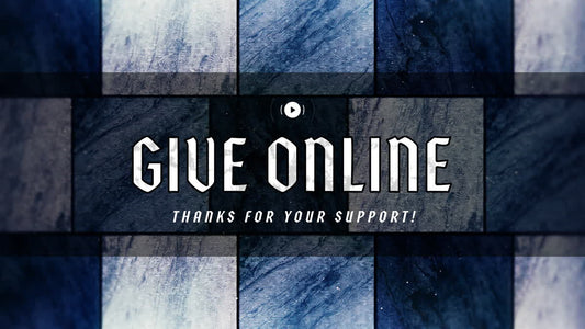 Holy Week Glass Give Stream