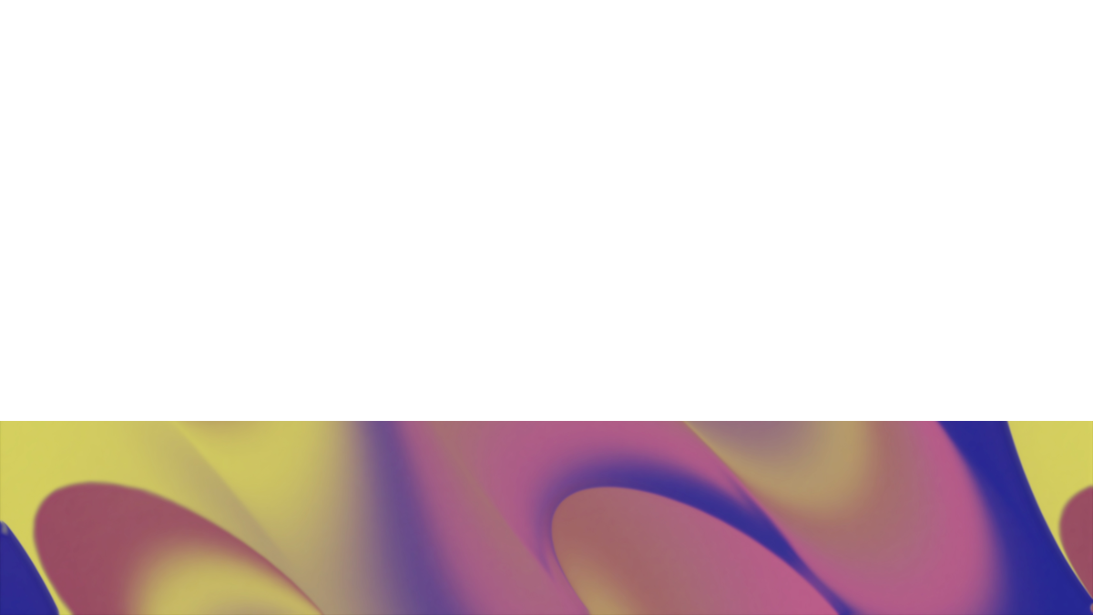 Color Warp Lower Third Full Blank Large