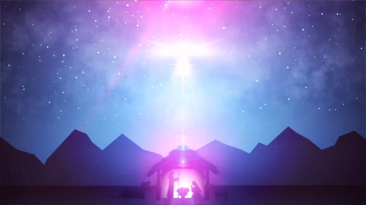 Christmas Manger Still