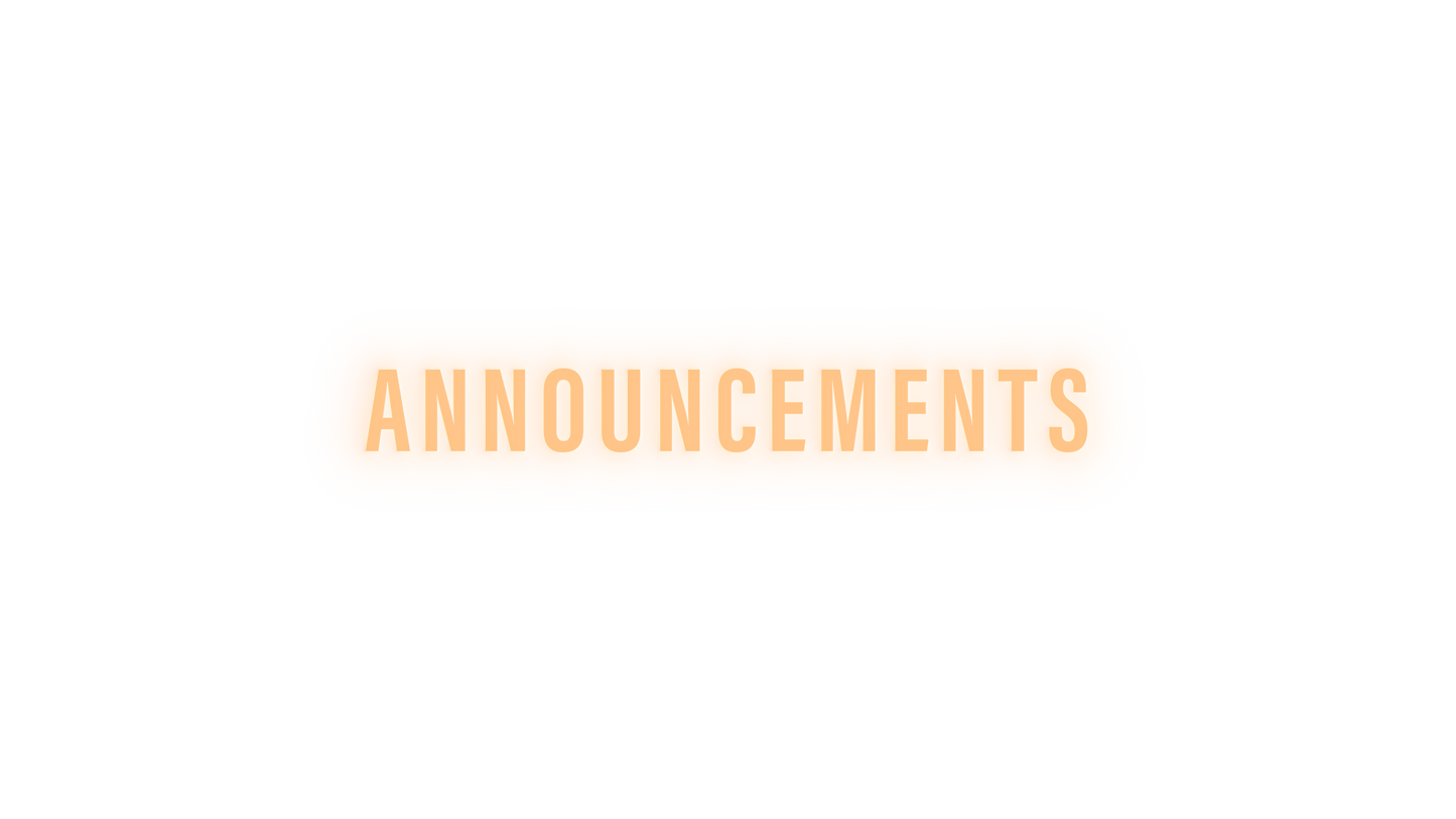 Sequence Announcements