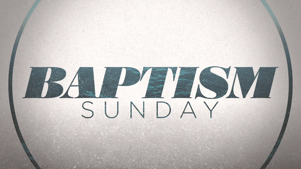 Baptism Waves Sunday Still