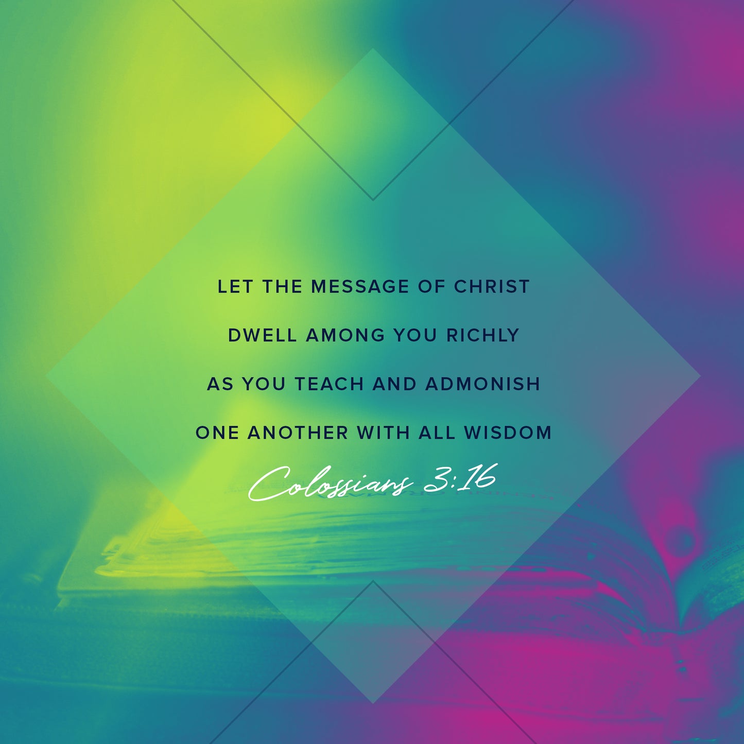 Colossians 3:16