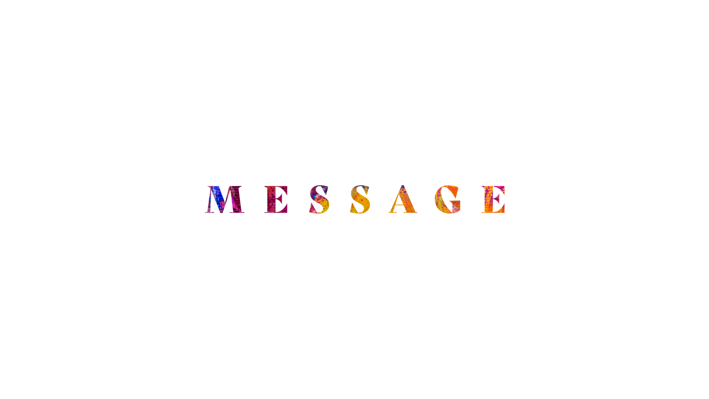 Colorful Epiphany Message