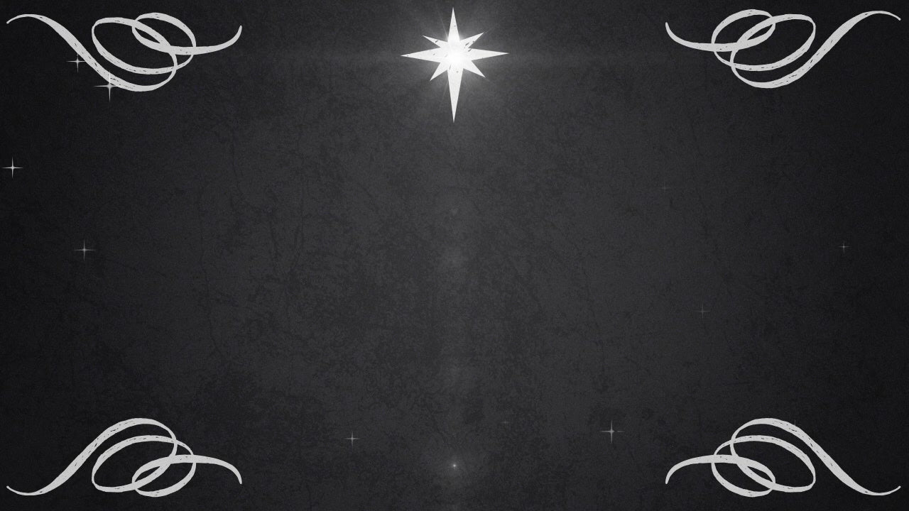 Vintage Christmas Eve Stars Still