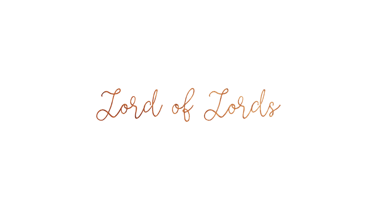 Christmas Candles Lord of Lords