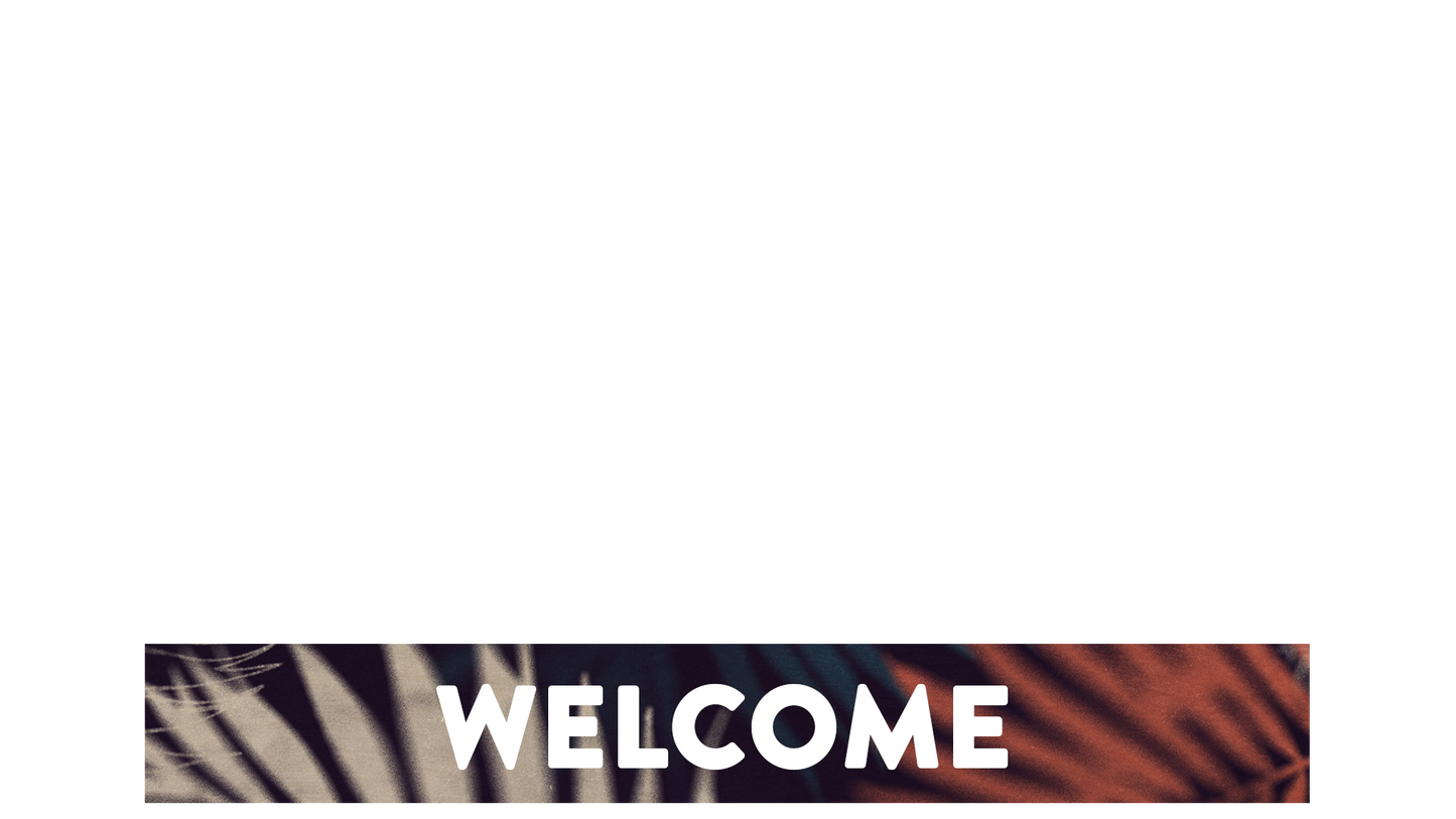 Hosanna Lower Third Welcome