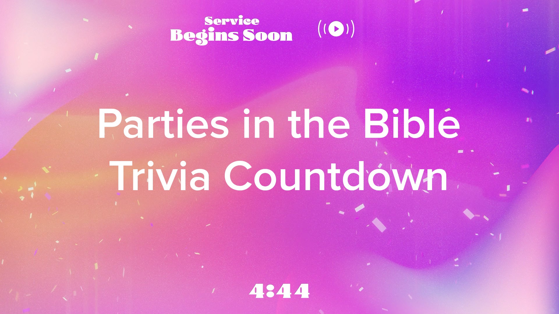 Superbright Celebration Trivia Countdown Video | Shift Worship