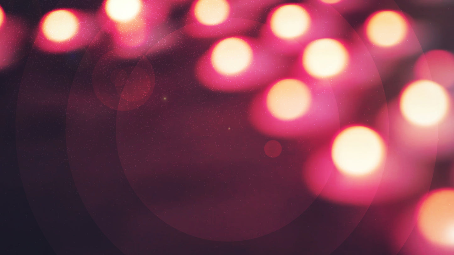 Seaside Candles Bokeh