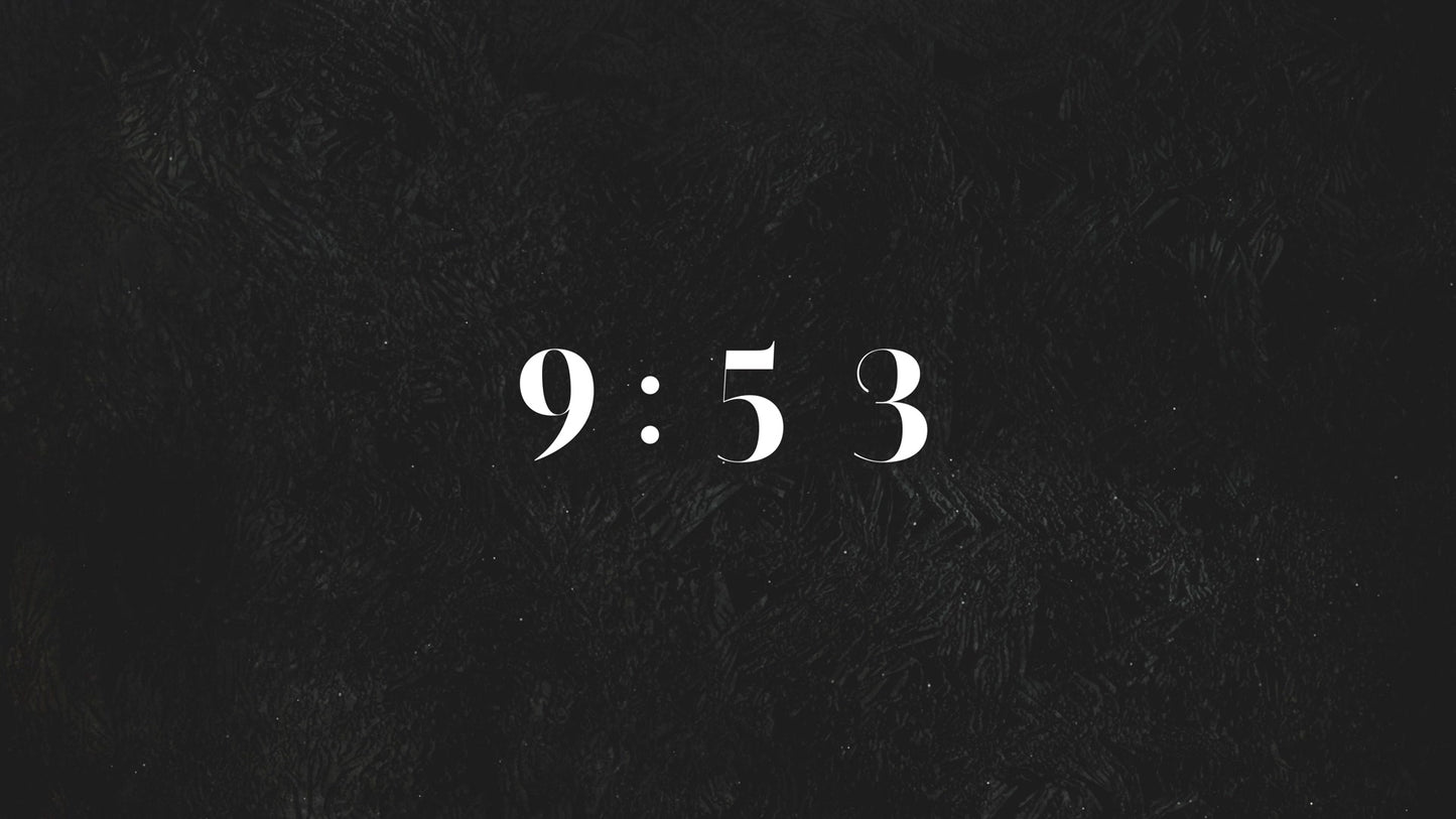 Dark Surface 10 Min Countdown