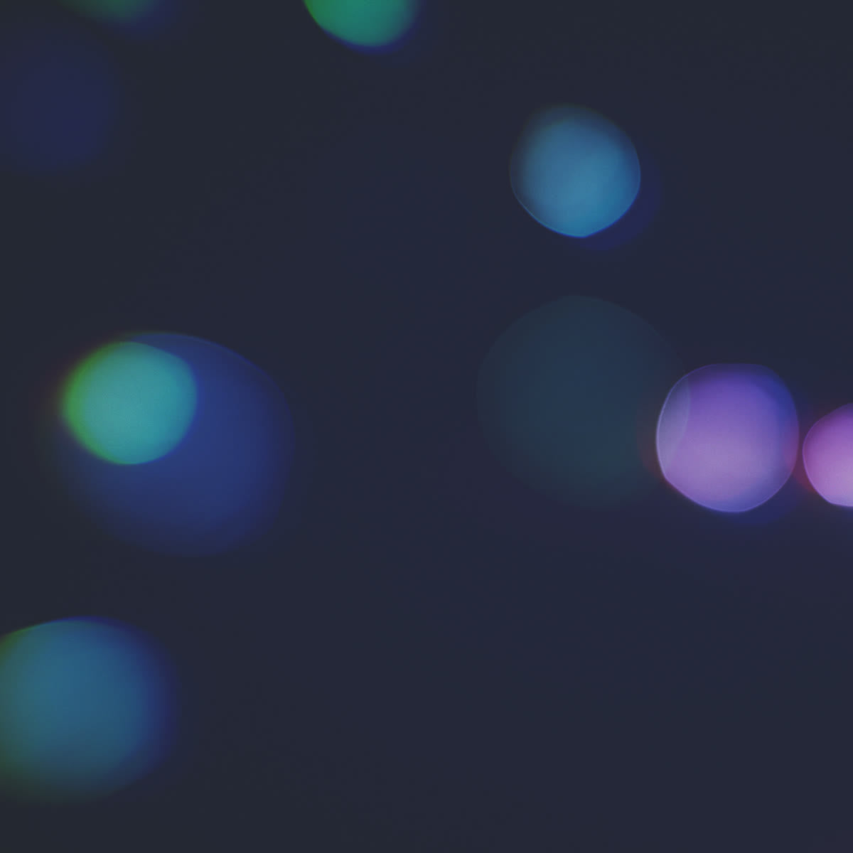 Blissful Bokeh Pray Blank