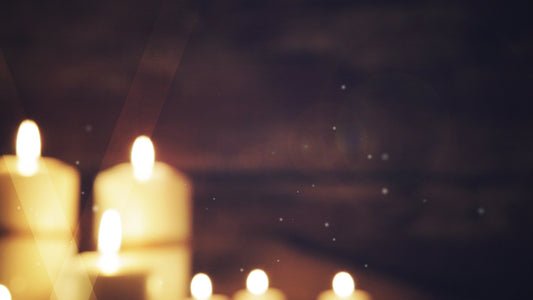 Advent Candles Blurred