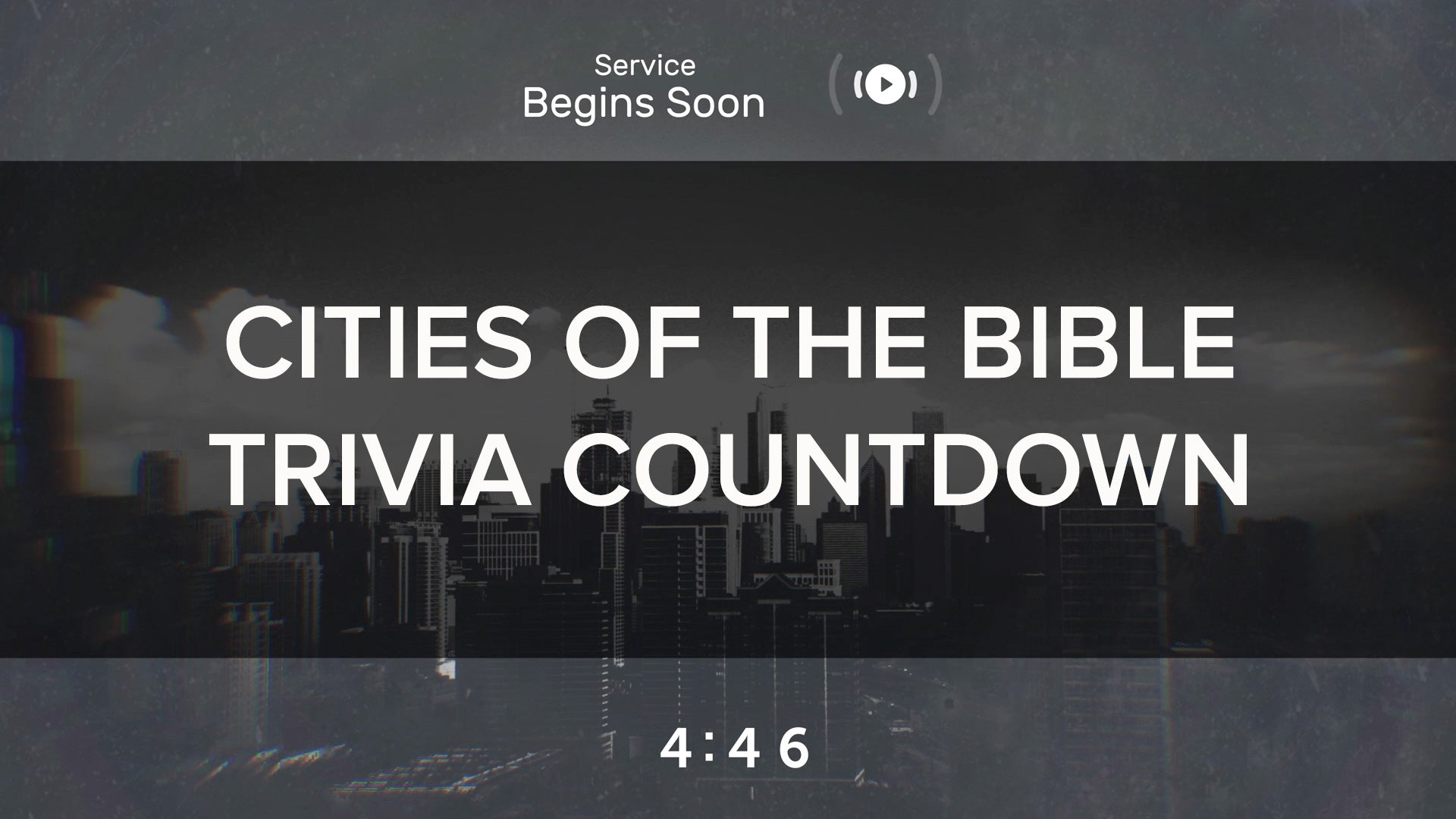 Cityscapes Trivia Countdown Video | Shift Worship