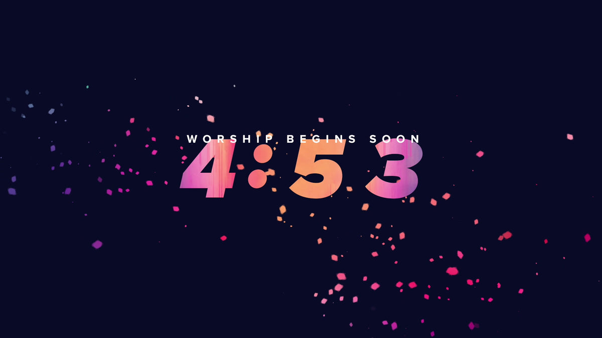 Color Spots Countdown Video | Shift Worship