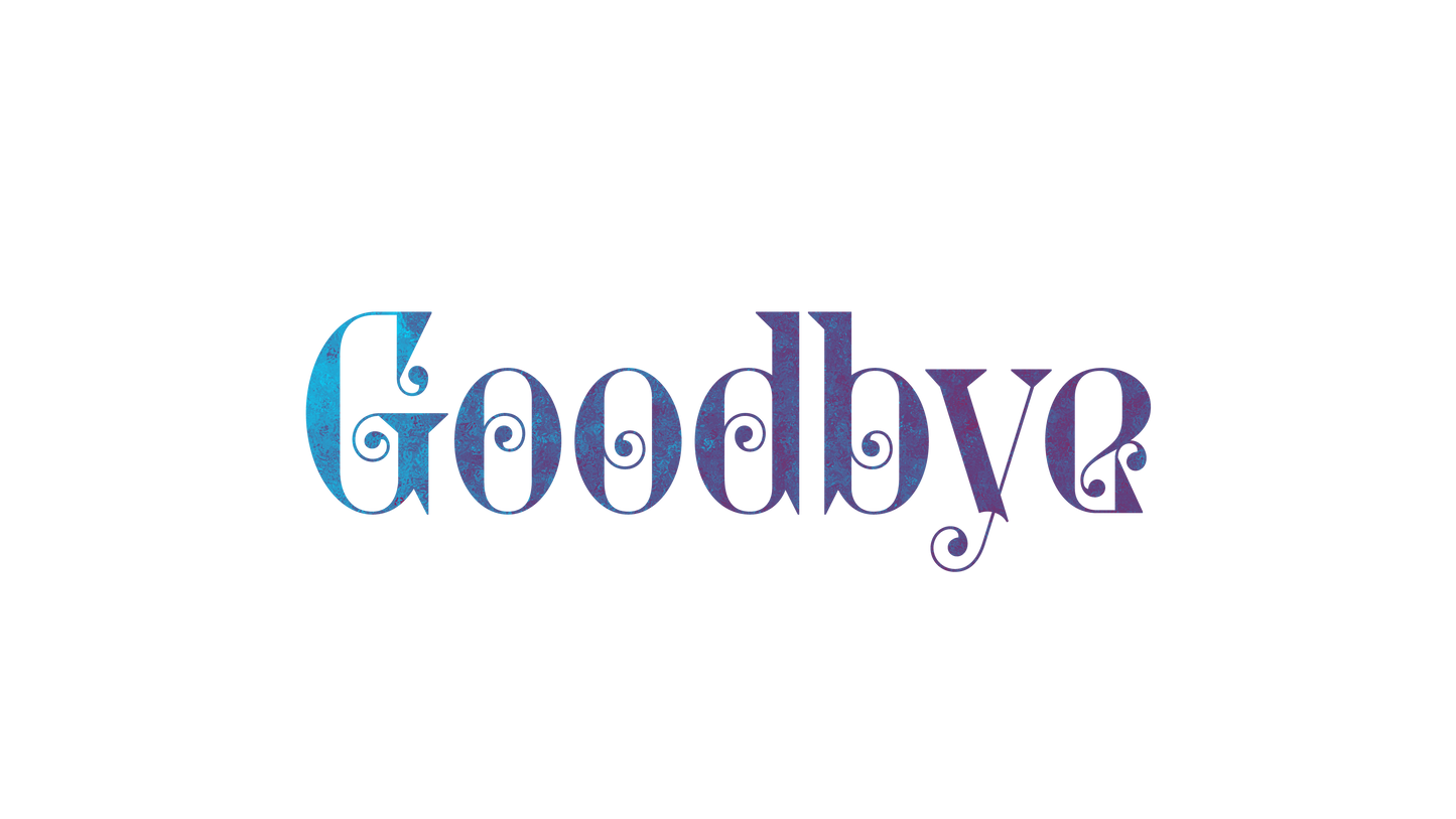 Holiday Visions Goodbye