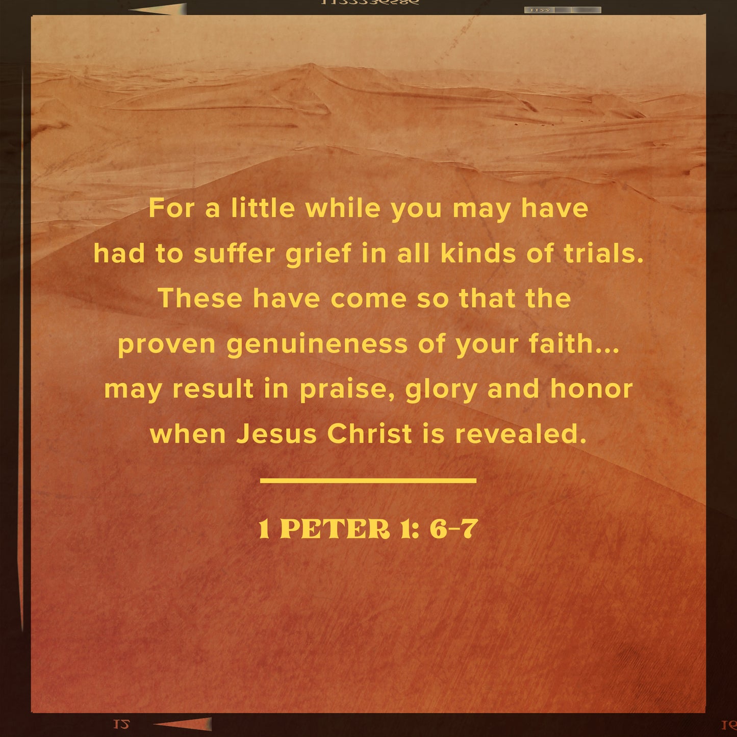 1 Peter 1:6-7