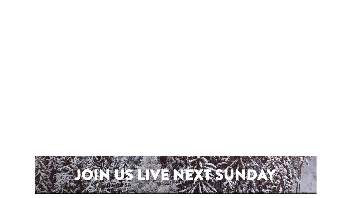 Retro Winter Lower Third Next Sunday Transparency