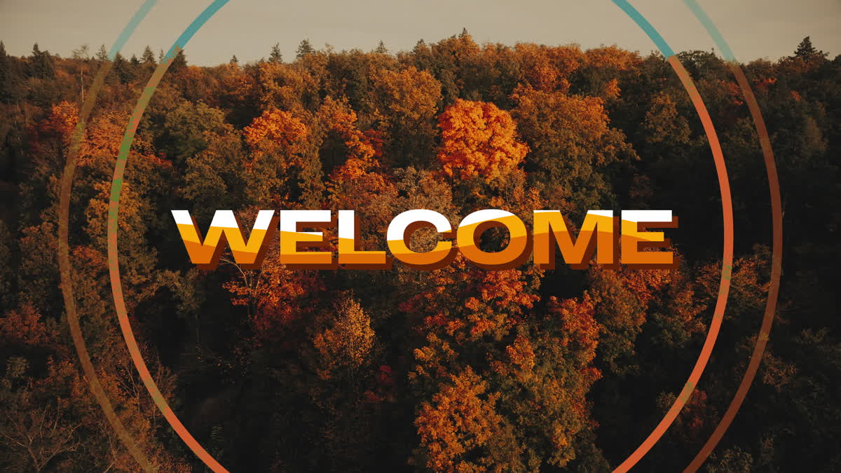 Autumn Foliage Welcome