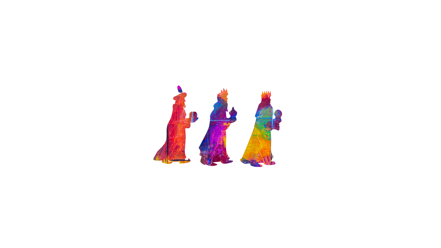 Colorful Epiphany Kings