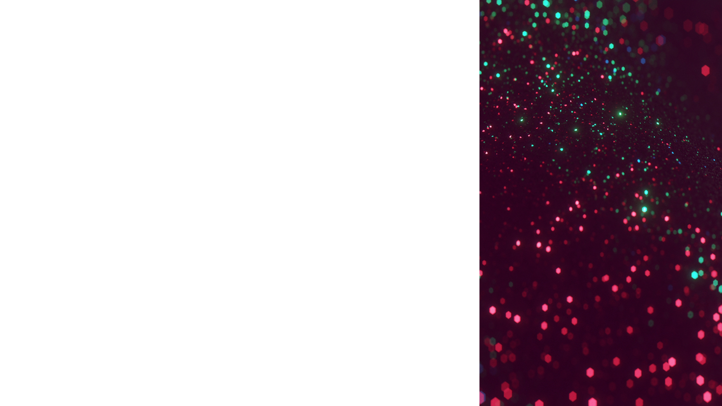 Glitter Echoes Lower Third Right Blank