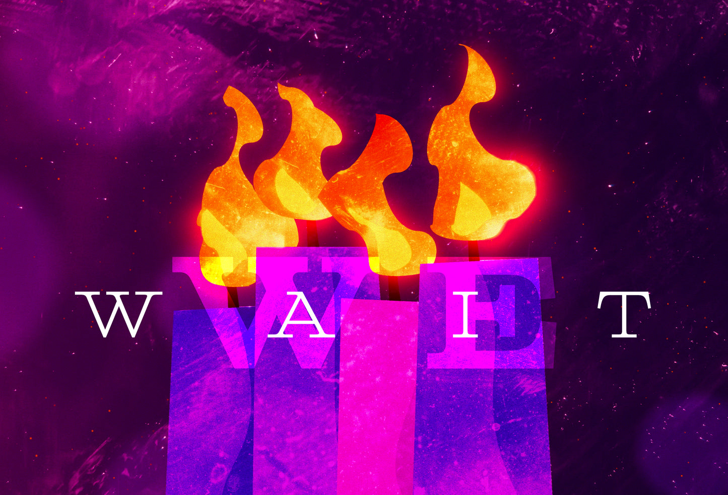 Advent Visions 8x5 Postcard