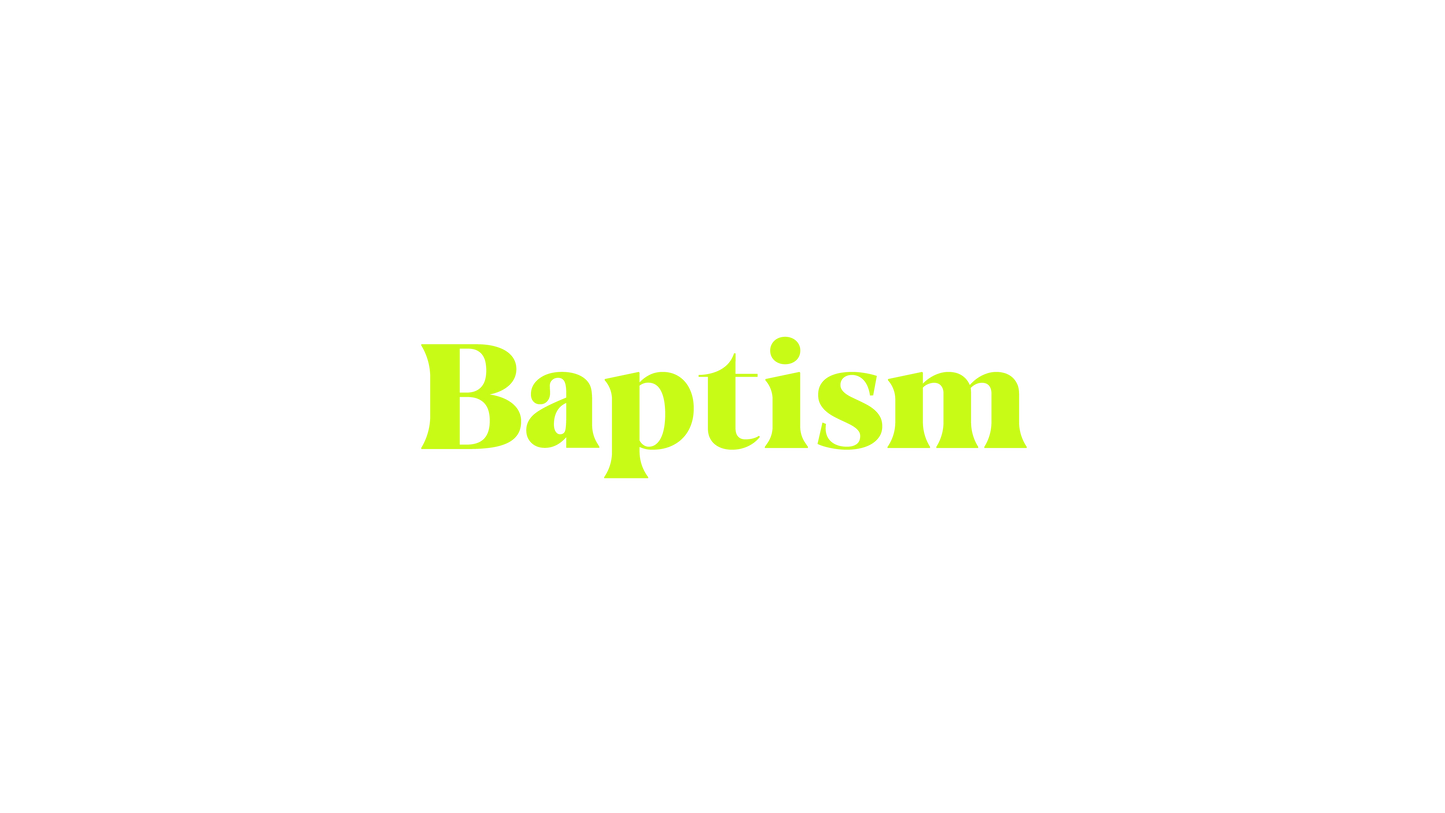 Valentine Foil Baptism