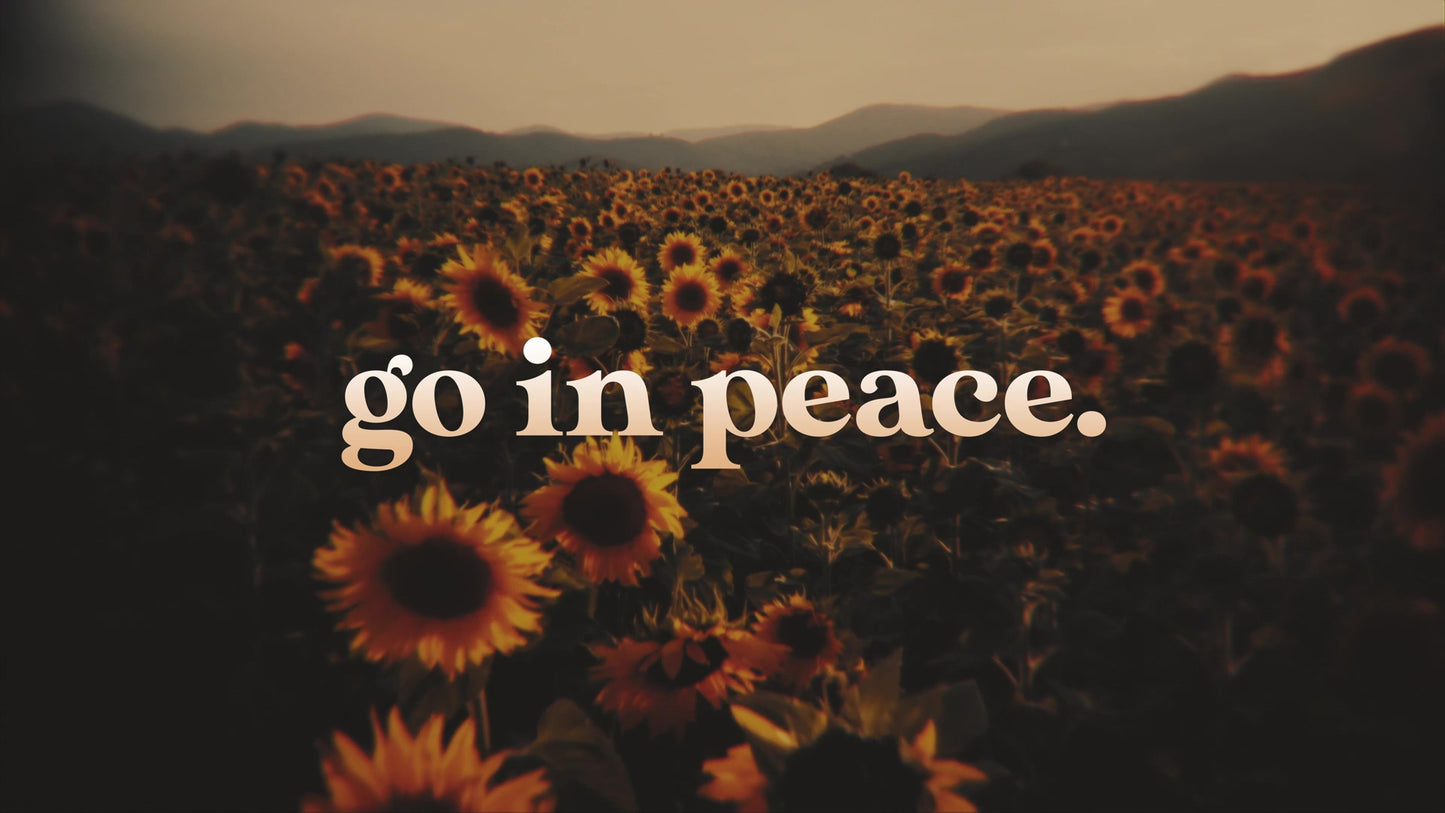 Vintage Sunflowers Exit