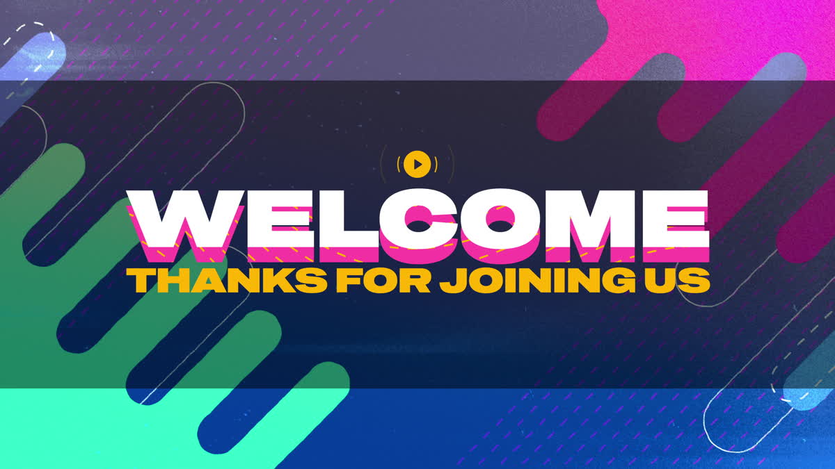 Back To School Welcome Stream