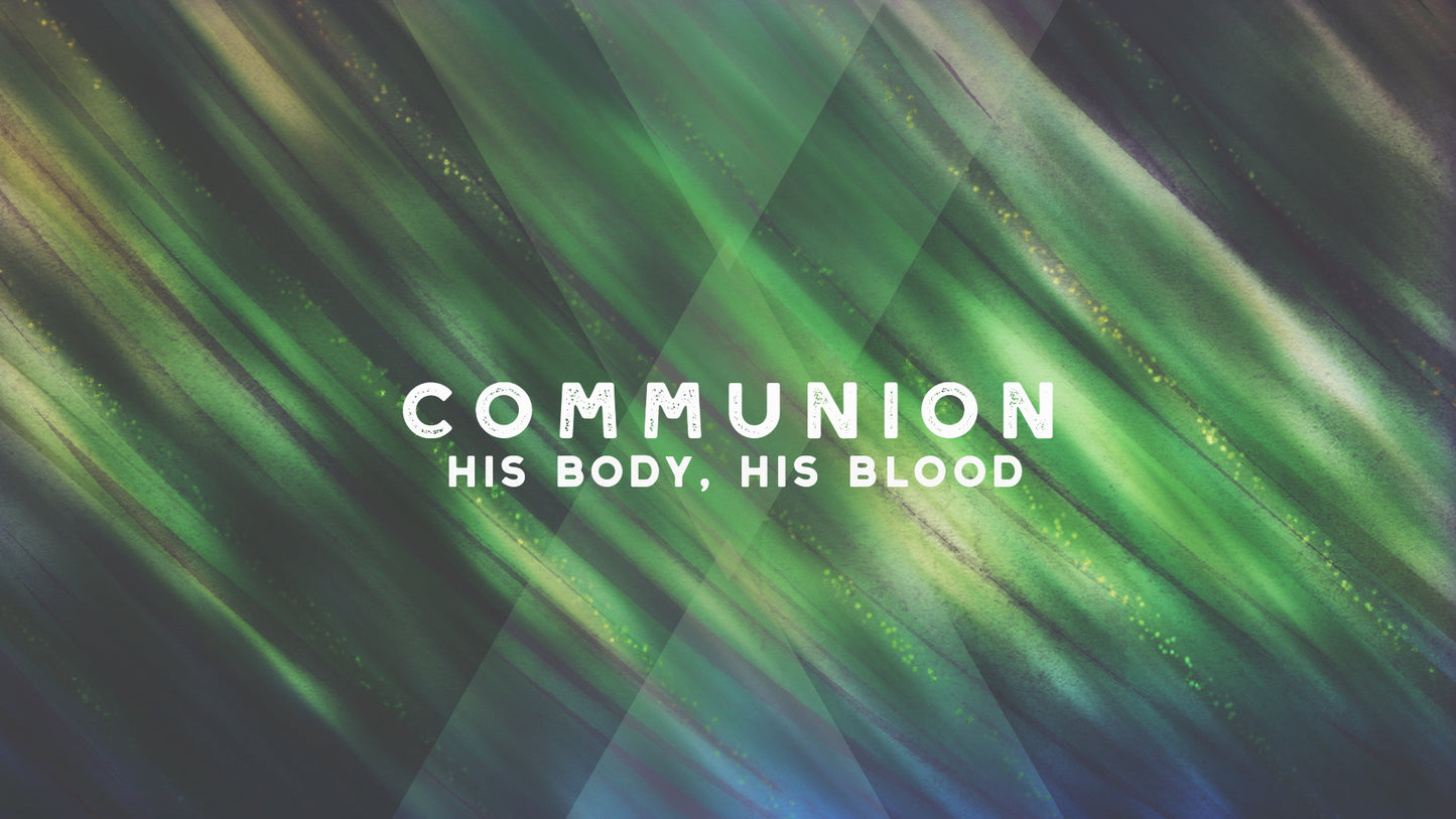 Color and Glitter Communion