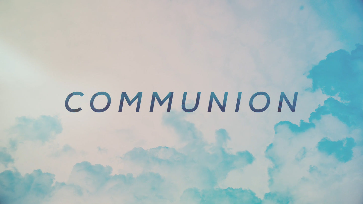 Colorful Spring Clouds Communion Still