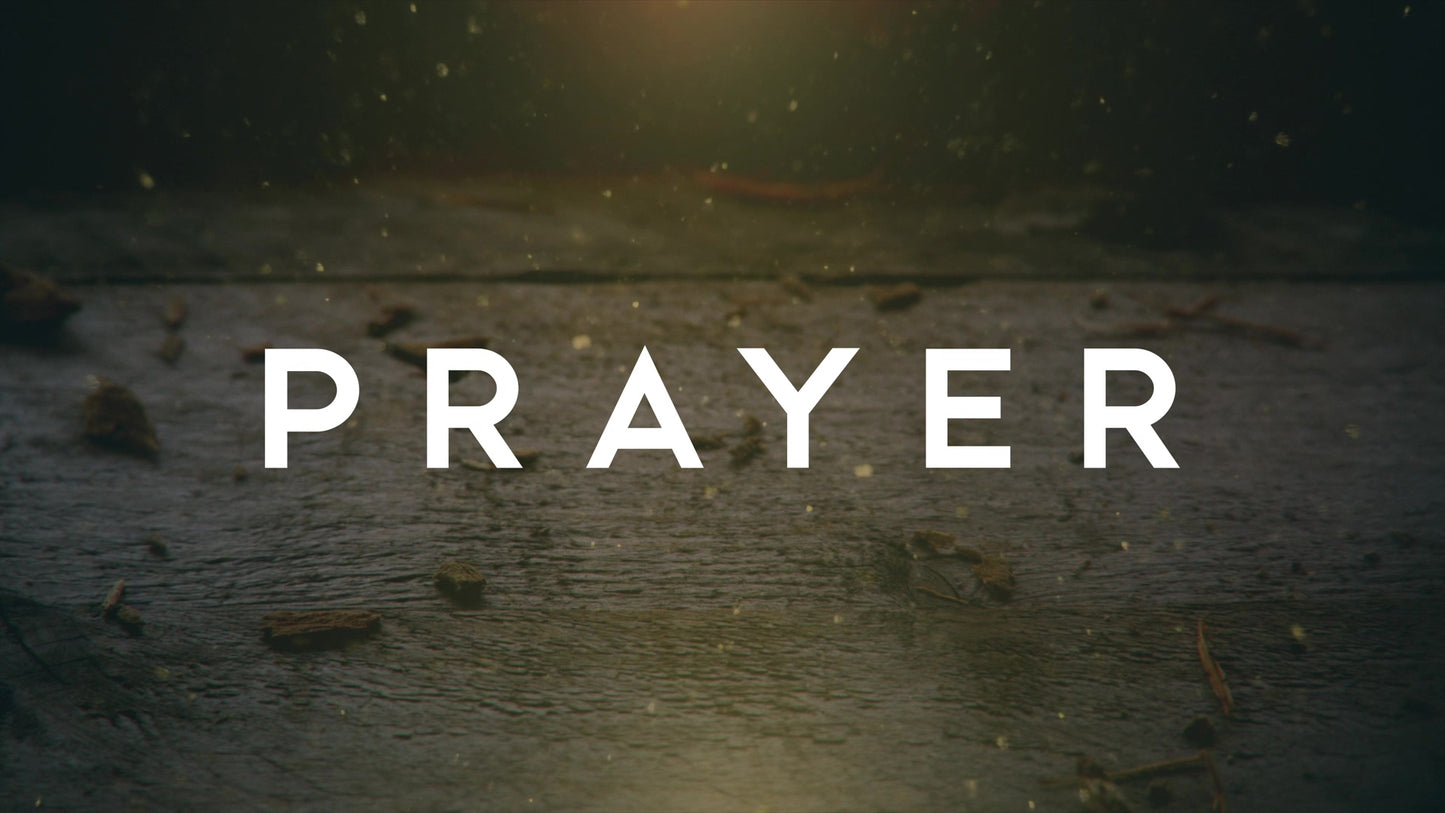 Rustic Nativity Prayer