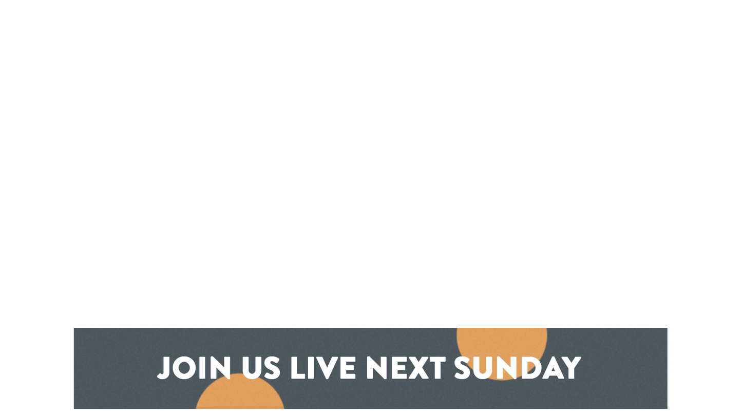 Retro Color Lower Third Next Sunday