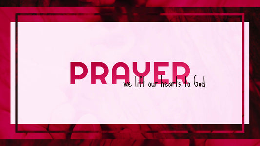 Color Frame Prayer